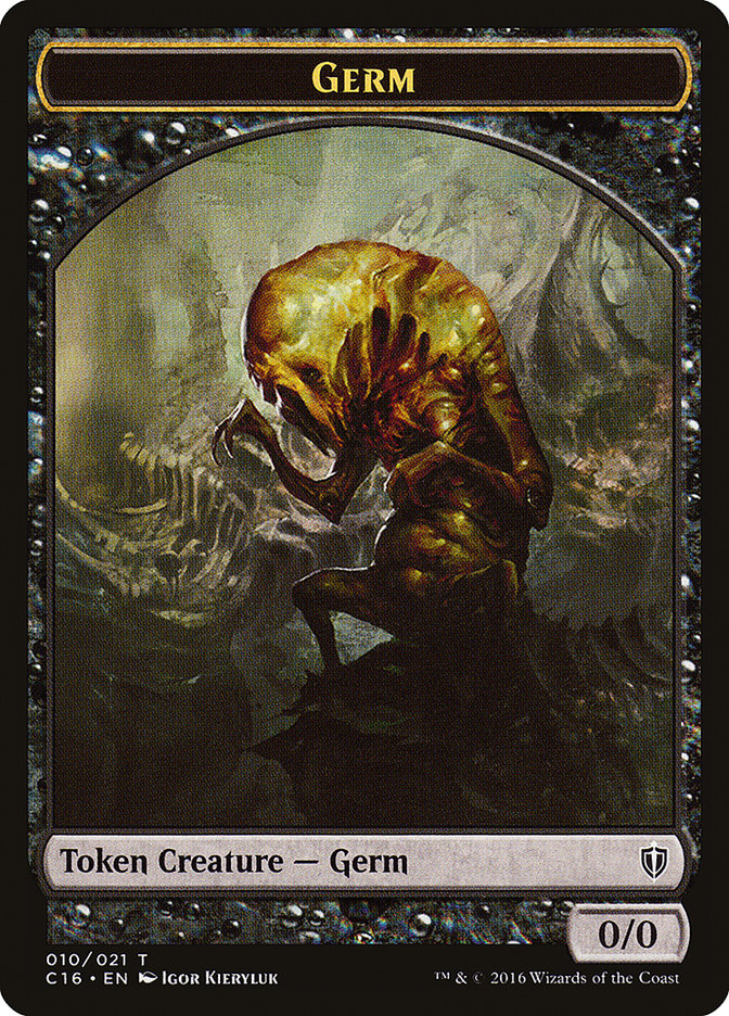 Thopter // Germ Double-Sided Token [Commander 2016 Tokens] | Kessel Run Games Inc. 