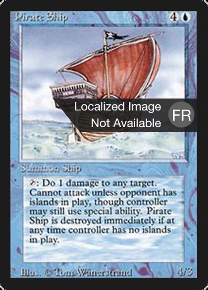 Pirate Ship [Foreign Black Border] | Kessel Run Games Inc. 