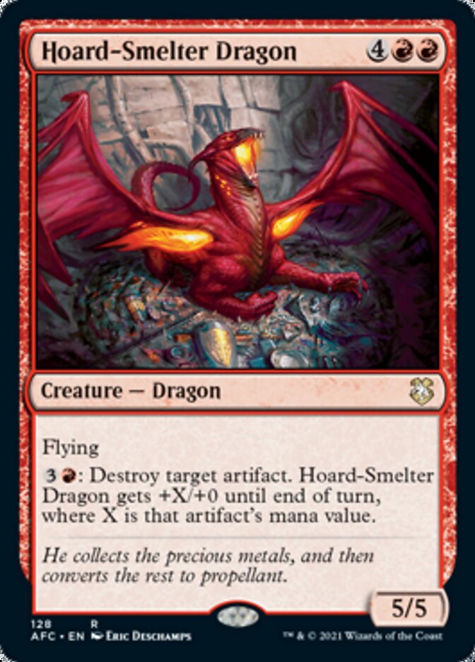 Hoard-Smelter Dragon [Dungeons & Dragons: Adventures in the Forgotten Realms Commander] | Kessel Run Games Inc. 