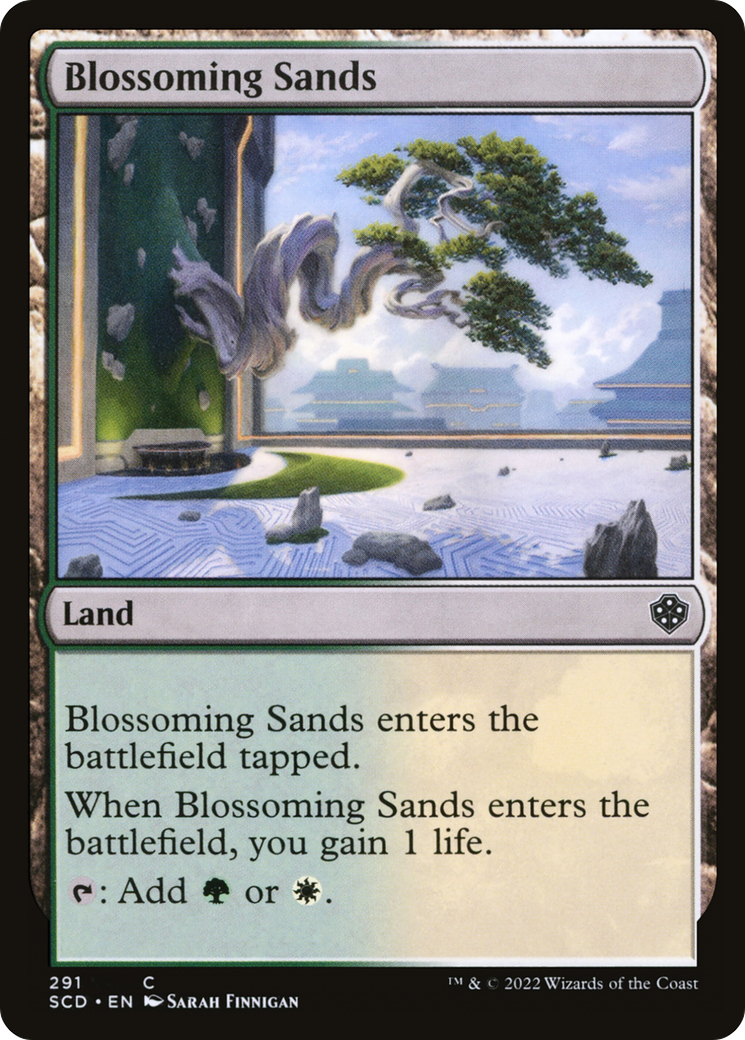 Blossoming Sands [Starter Commander Decks] | Kessel Run Games Inc. 