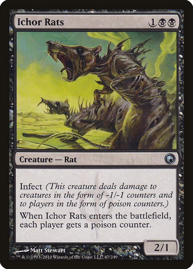Ichor Rats [Scars of Mirrodin] | Kessel Run Games Inc. 