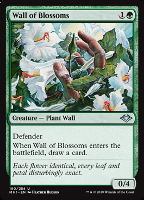 Wall of Blossoms [Modern Horizons] | Kessel Run Games Inc. 