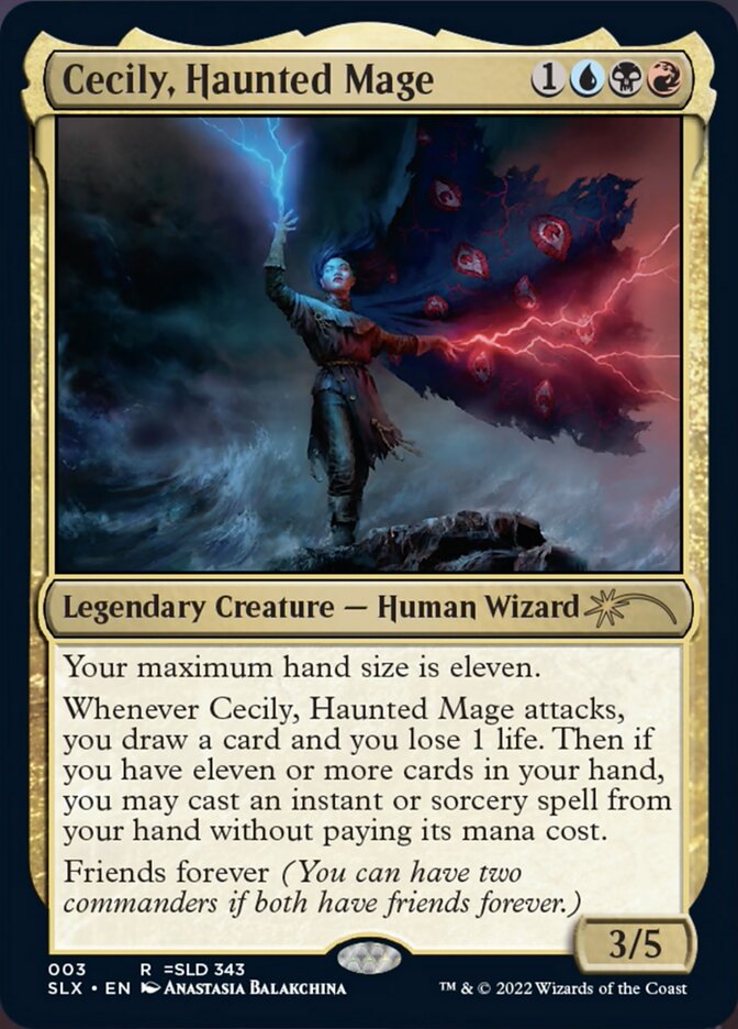 Cecily, Haunted Mage [Secret Lair: Universes Within] | Kessel Run Games Inc. 