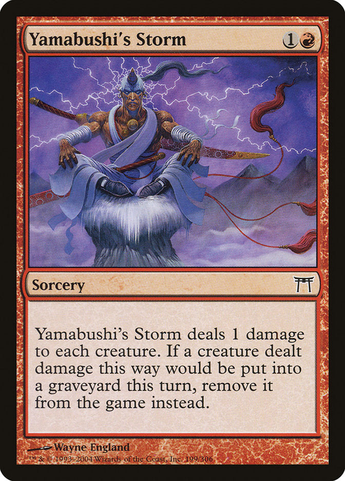 Yamabushi's Storm [Champions of Kamigawa] | Kessel Run Games Inc. 