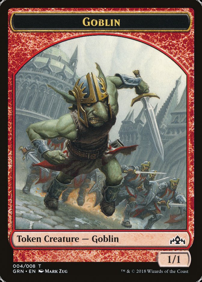 Goblin // Soldier Double-Sided Token [Guilds of Ravnica Guild Kit Tokens] | Kessel Run Games Inc. 