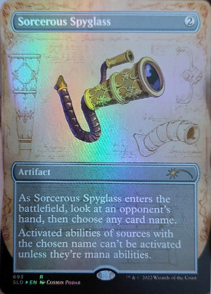 Sorcerous Spyglass (Blueprint) [Secret Lair Drop Promos] | Kessel Run Games Inc. 