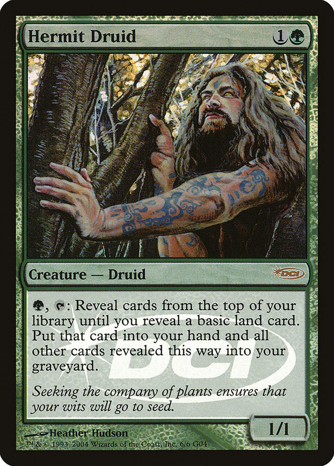 Hermit Druid [Judge Gift Cards 2004] | Kessel Run Games Inc. 