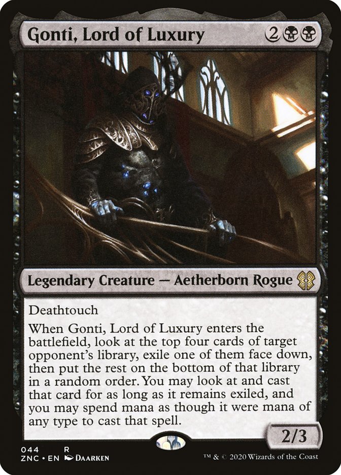 Gonti, Lord of Luxury [Zendikar Rising Commander] | Kessel Run Games Inc. 