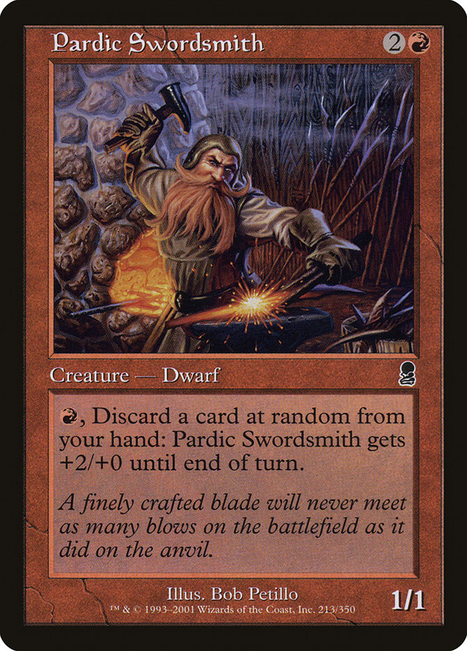 Pardic Swordsmith [Odyssey] | Kessel Run Games Inc. 