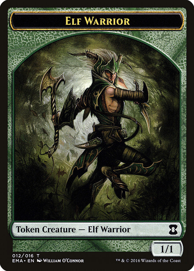 Elf Warrior Token [Eternal Masters Tokens] | Kessel Run Games Inc. 