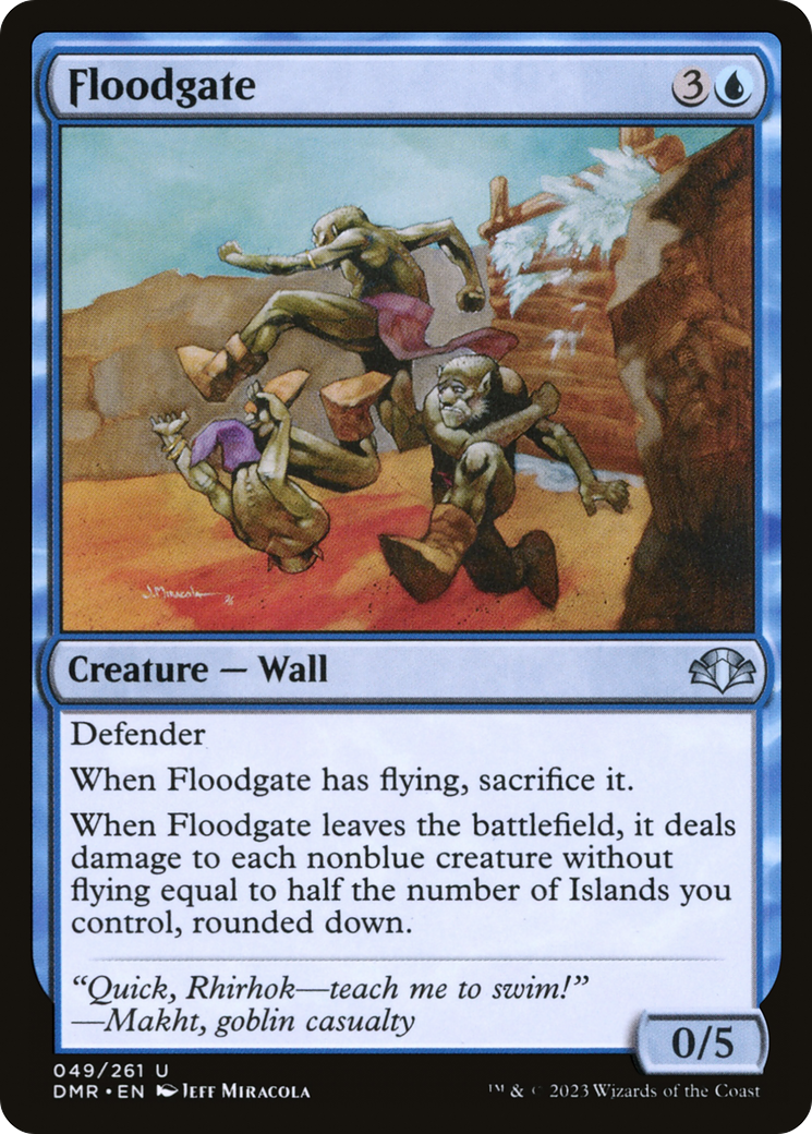 Floodgate [Dominaria Remastered] | Kessel Run Games Inc. 