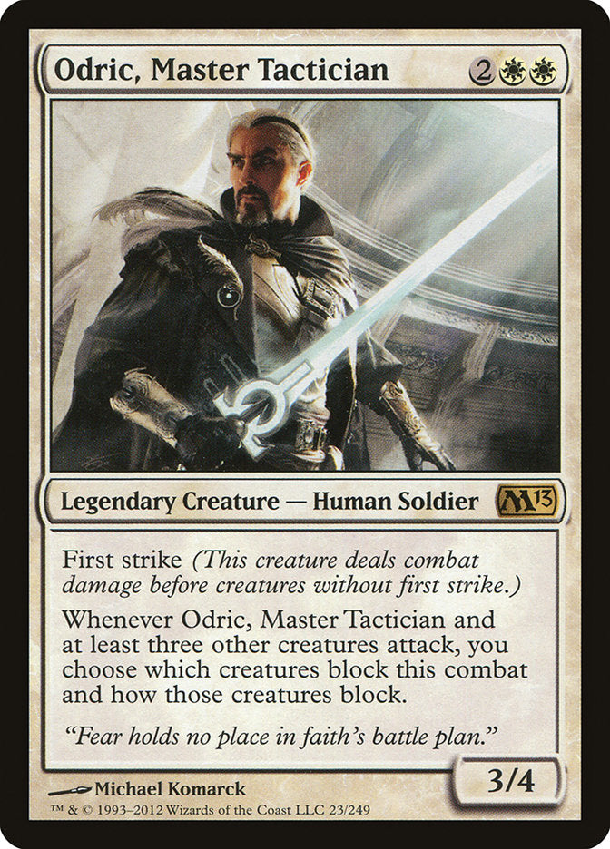 Odric, Master Tactician [Magic 2013] | Kessel Run Games Inc. 