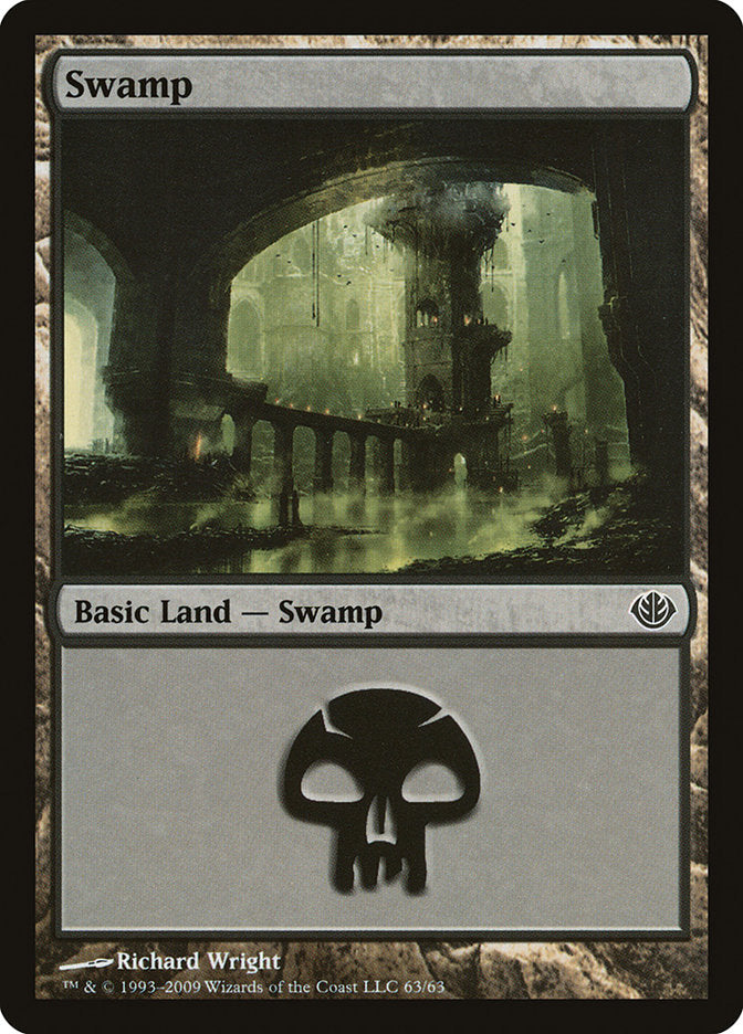 Swamp (63) [Duel Decks: Garruk vs. Liliana] | Kessel Run Games Inc. 