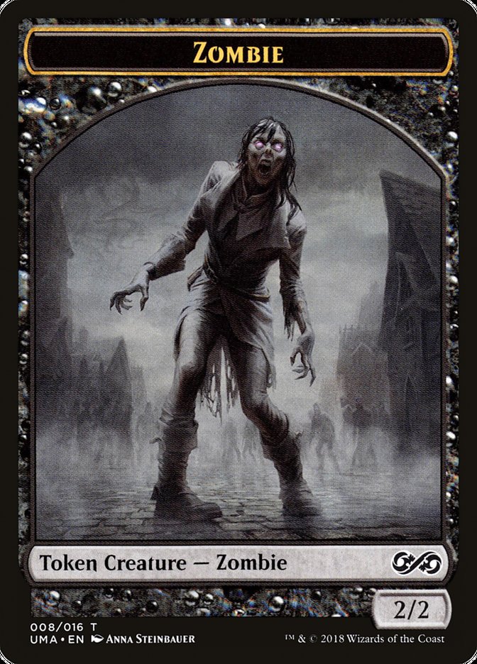 Zombie Token [Ultimate Masters Tokens] | Kessel Run Games Inc. 