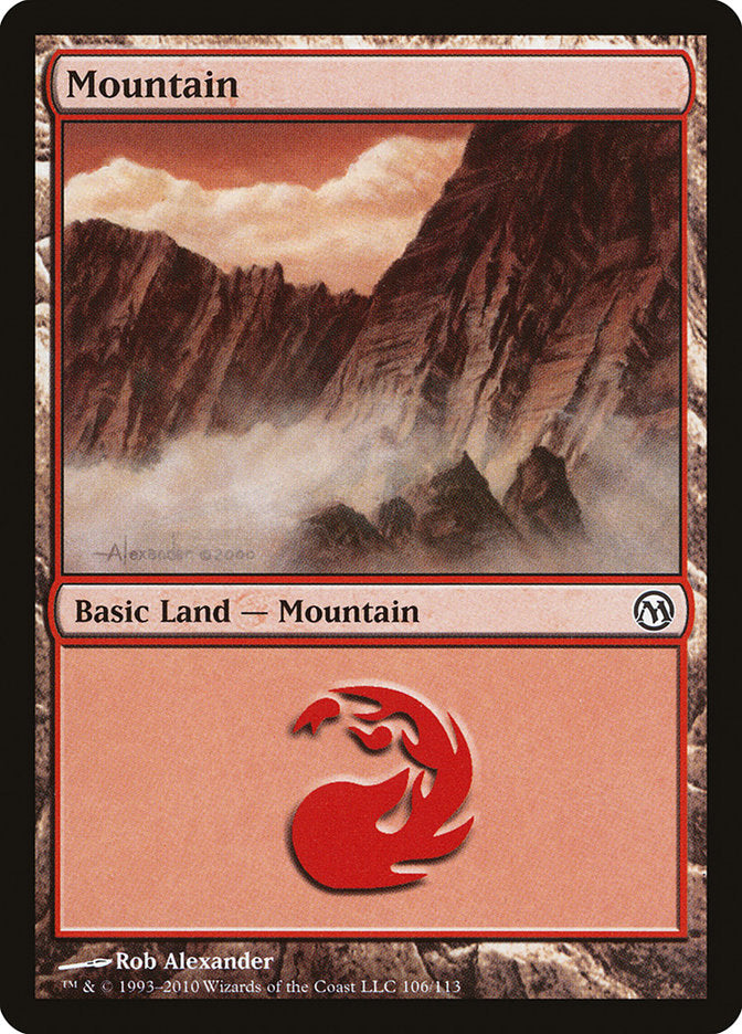 Mountain (106) [Duels of the Planeswalkers] | Kessel Run Games Inc. 