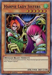 Harpie Lady Sisters (Purple) [LDS2-EN065] Ultra Rare | Kessel Run Games Inc. 