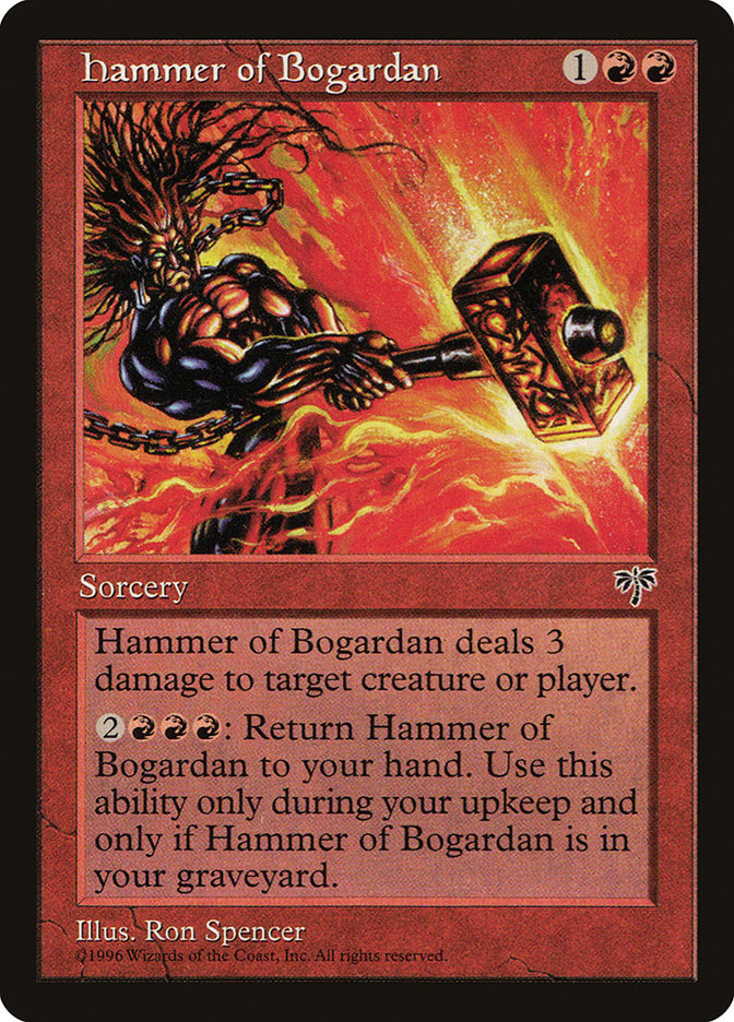 Hammer of Bogardan [Mirage] | Kessel Run Games Inc. 