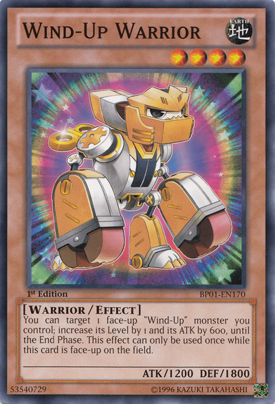 Wind-Up Warrior [BP01-EN170] Common | Kessel Run Games Inc. 