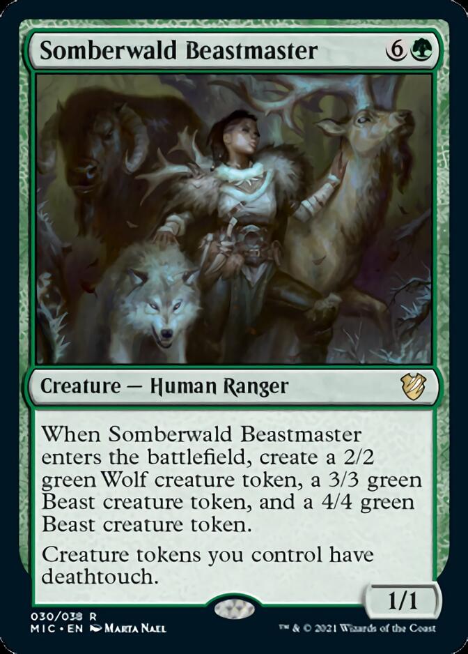 Somberwald Beastmaster [Innistrad: Midnight Hunt Commander] | Kessel Run Games Inc. 