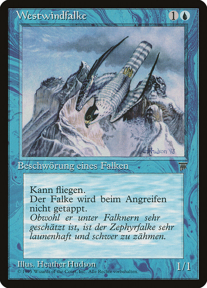 Zephyr Falcon (German) - "Westwindfalke" [Renaissance] | Kessel Run Games Inc. 