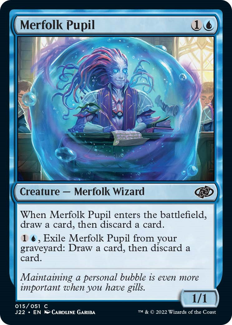 Merfolk Pupil [Jumpstart 2022] | Kessel Run Games Inc. 