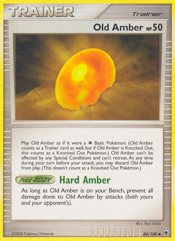 Old Amber (84/100) [Diamond & Pearl: Majestic Dawn] | Kessel Run Games Inc. 