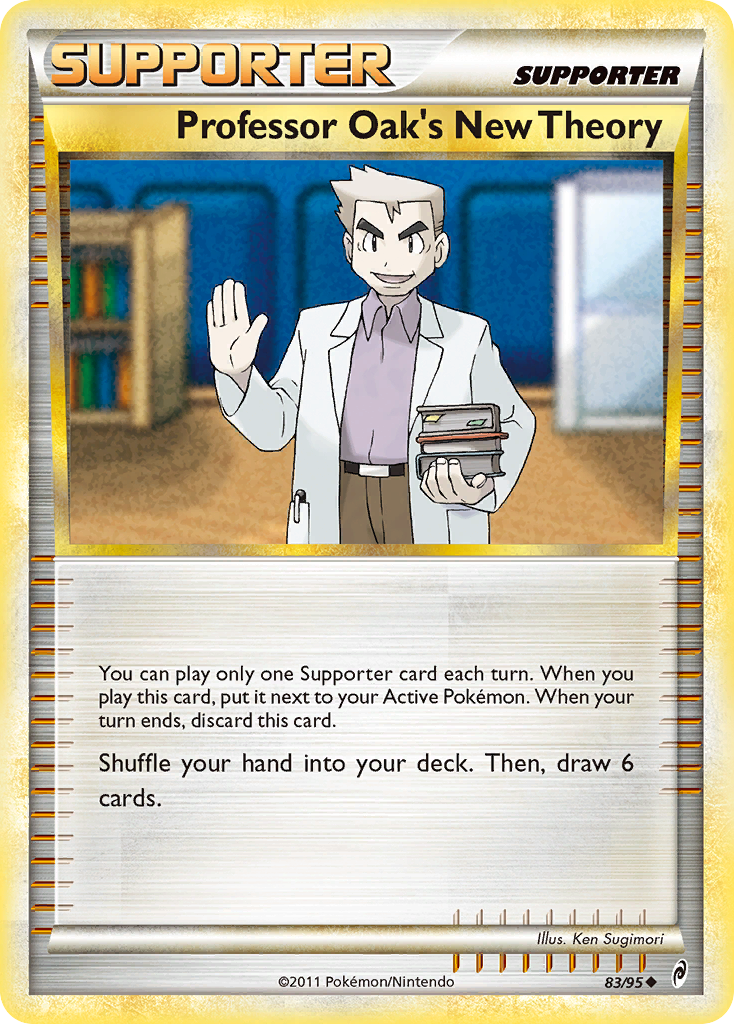 Professor Oak's New Theory (83/95) [HeartGold & SoulSilver: Call of Legends] | Kessel Run Games Inc. 