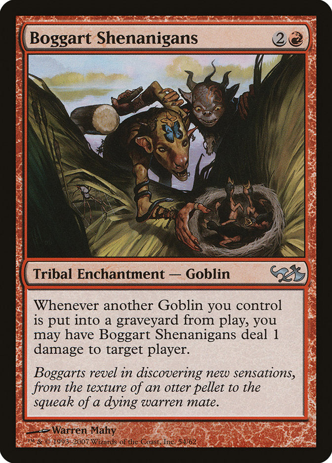 Boggart Shenanigans [Duel Decks: Elves vs. Goblins] | Kessel Run Games Inc. 