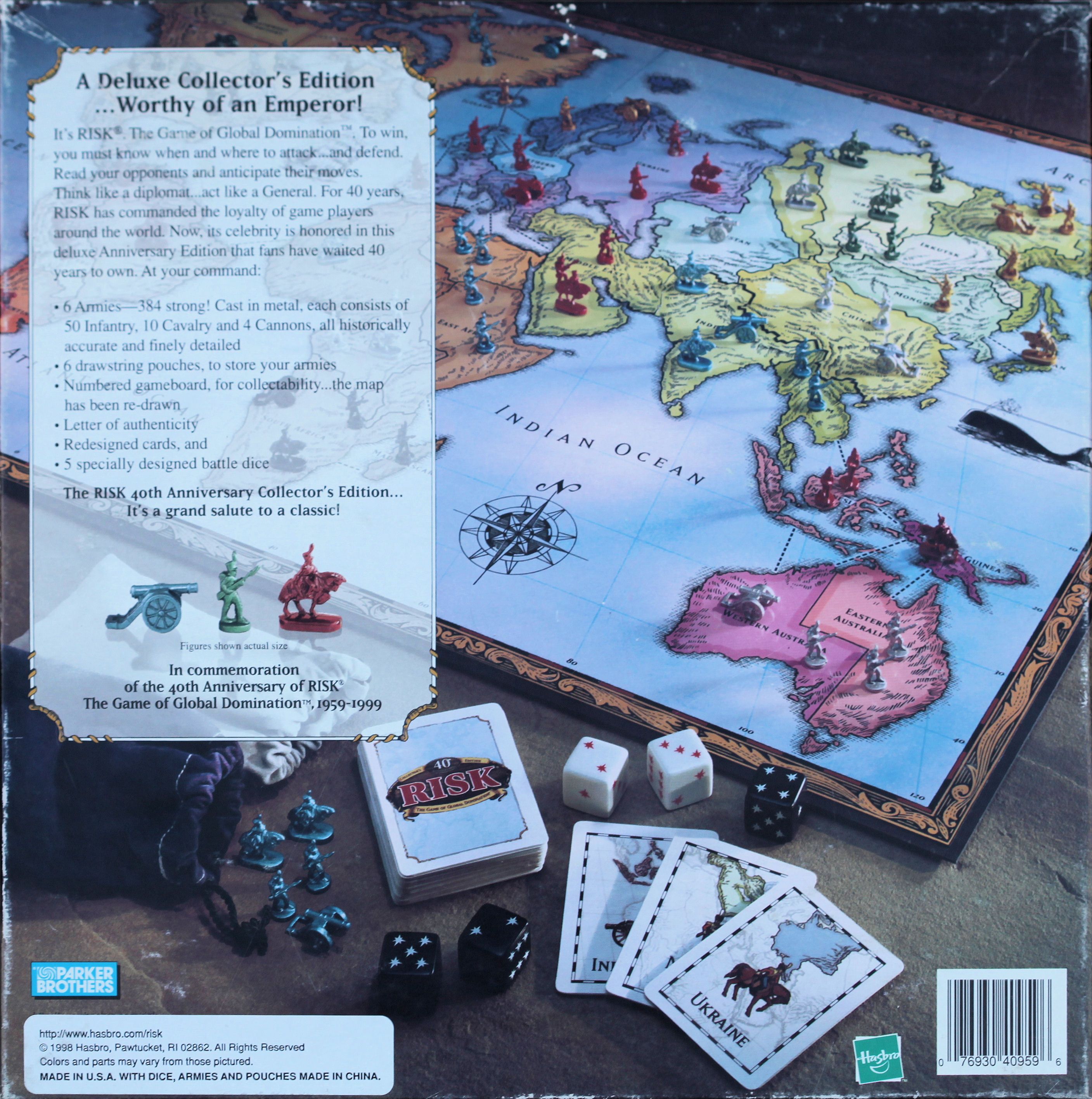 Risk: 40th Anniversary Collector's Edition | Kessel Run Games Inc. 