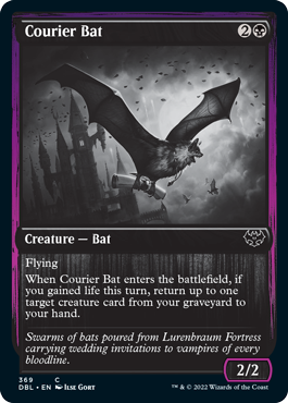 Courier Bat [Innistrad: Double Feature] | Kessel Run Games Inc. 