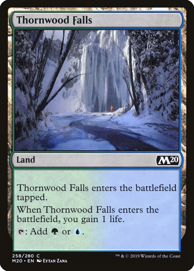 Thornwood Falls [Core Set 2020] | Kessel Run Games Inc. 