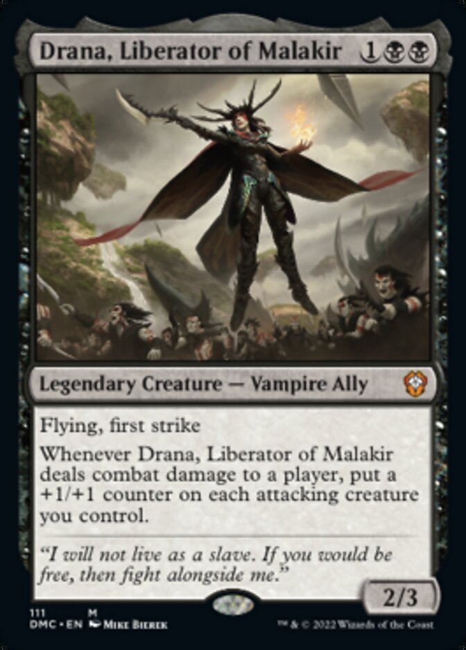 Drana, Liberator of Malakir [Dominaria United Commander] | Kessel Run Games Inc. 