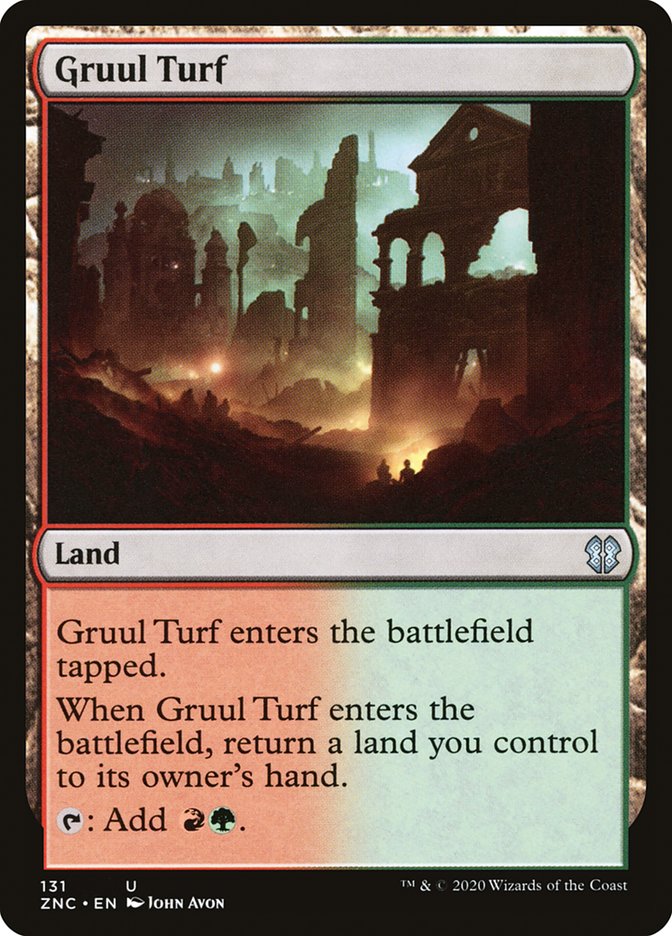 Gruul Turf [Zendikar Rising Commander] | Kessel Run Games Inc. 