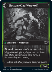 Weaver of Blossoms // Blossom-Clad Werewolf [Innistrad: Double Feature] | Kessel Run Games Inc. 