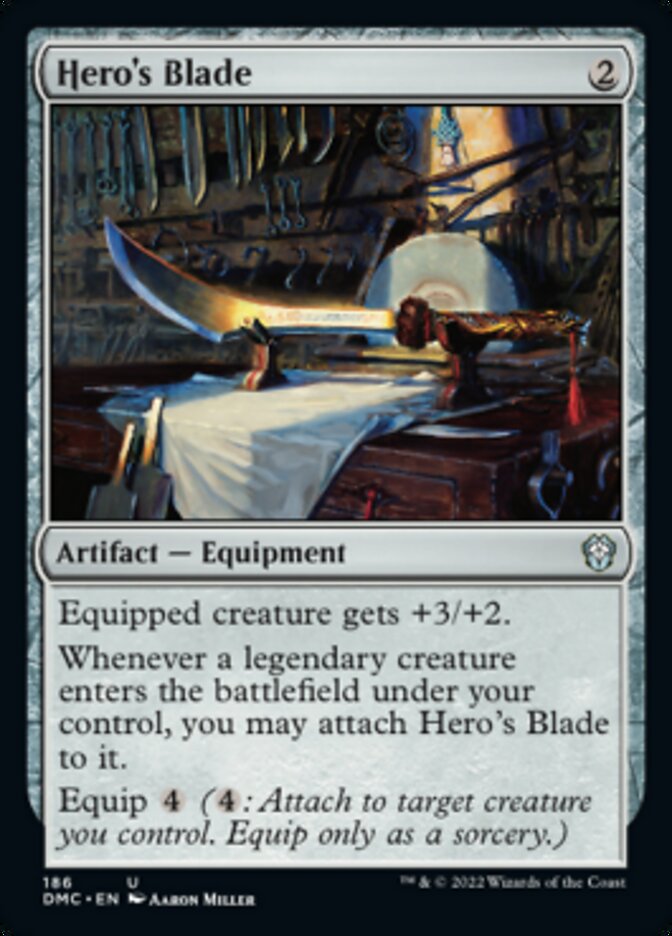 Hero's Blade [Dominaria United Commander] | Kessel Run Games Inc. 