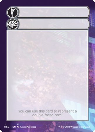 Helper Card (1/9) [Kamigawa: Neon Dynasty Tokens] | Kessel Run Games Inc. 