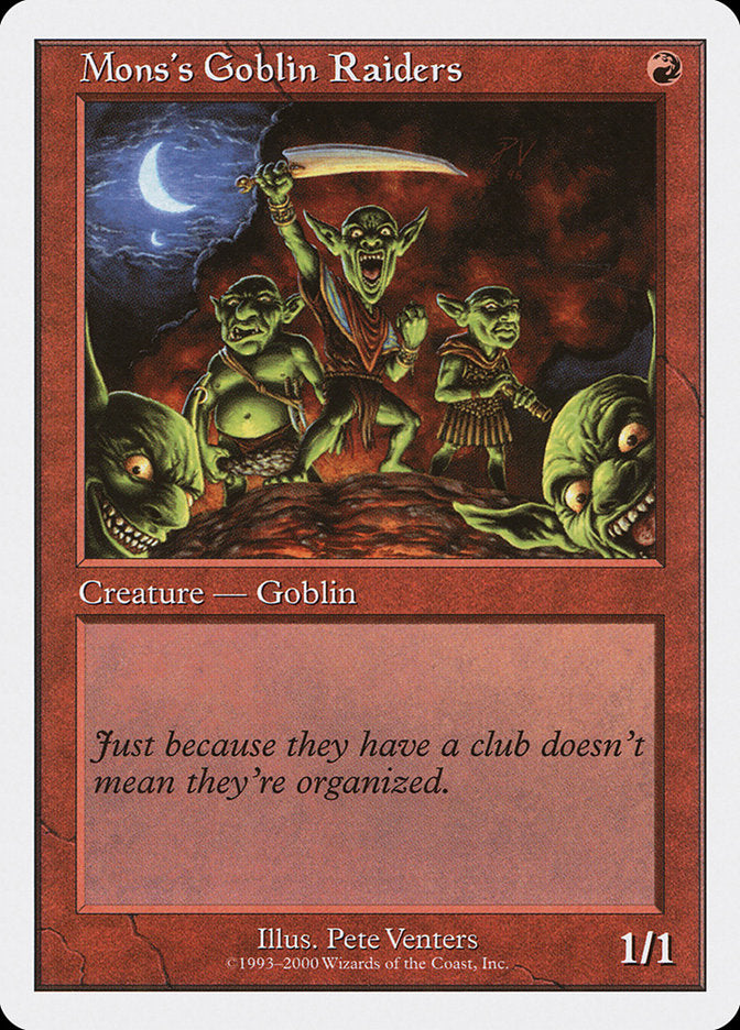 Mons's Goblin Raiders [Starter 2000] | Kessel Run Games Inc. 