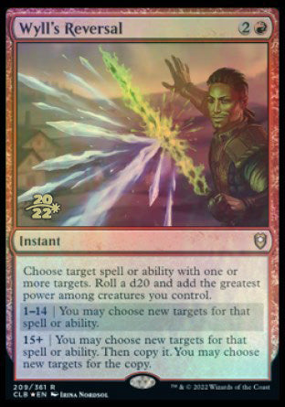 Wyll's Reversal [Commander Legends: Battle for Baldur's Gate Prerelease Promos] | Kessel Run Games Inc. 