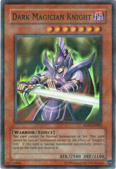 Dark Magician Knight (Reshef of Destruction) [ROD-EN001] Super Rare | Kessel Run Games Inc. 