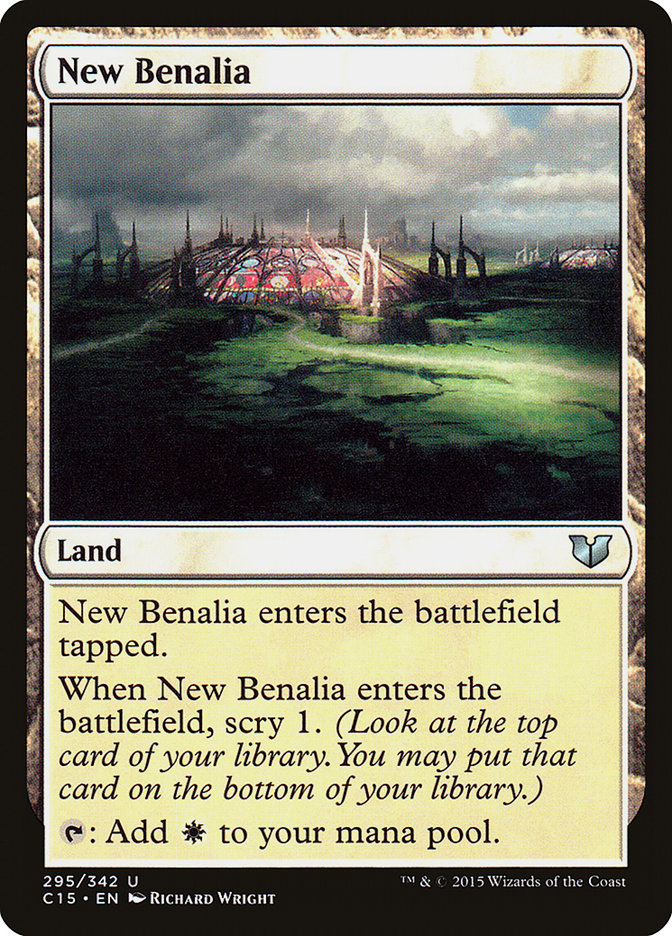 New Benalia [Commander 2015] | Kessel Run Games Inc. 