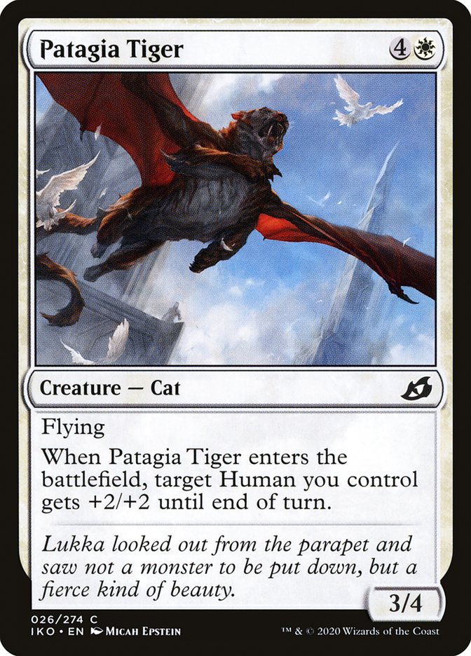 Patagia Tiger [Ikoria: Lair of Behemoths] | Kessel Run Games Inc. 