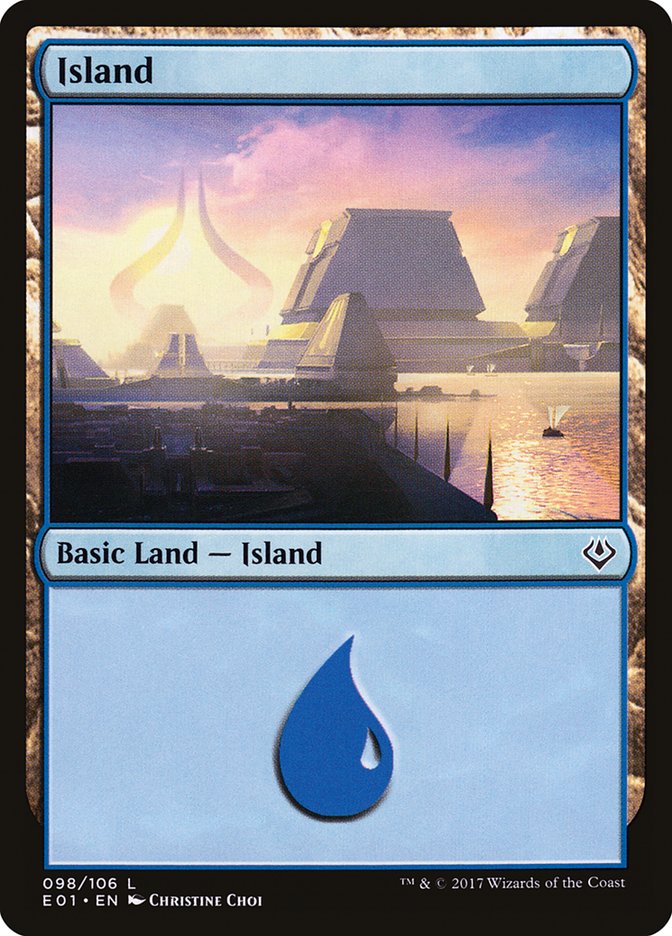 Island (98) [Archenemy: Nicol Bolas] | Kessel Run Games Inc. 