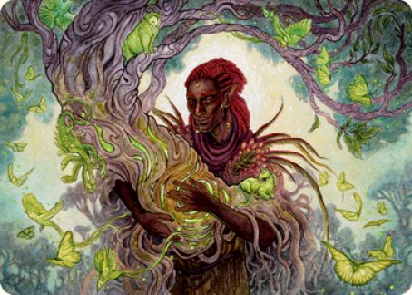 Circle of Dreams Druid Art Card [Dungeons & Dragons: Adventures in the Forgotten Realms Art Series] | Kessel Run Games Inc. 