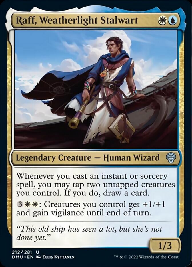 Raff, Weatherlight Stalwart [Dominaria United] | Kessel Run Games Inc. 