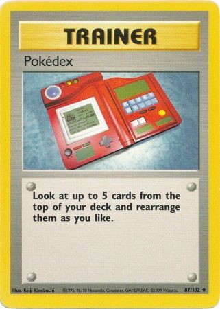Pokedex (87/102) [Base Set Unlimited] | Kessel Run Games Inc. 
