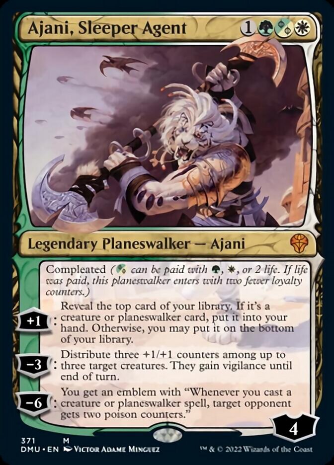 Ajani, Sleeper Agent (Showcase) [Dominaria United] | Kessel Run Games Inc. 