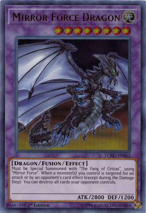 Mirror Force Dragon [LCKC-EN062] Ultra Rare | Kessel Run Games Inc. 