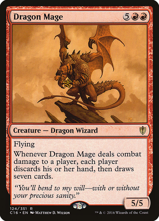 Dragon Mage [Commander 2016] | Kessel Run Games Inc. 