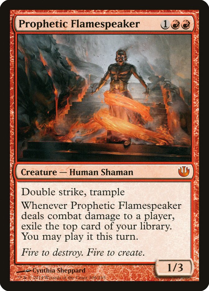 Prophetic Flamespeaker [Journey into Nyx] | Kessel Run Games Inc. 