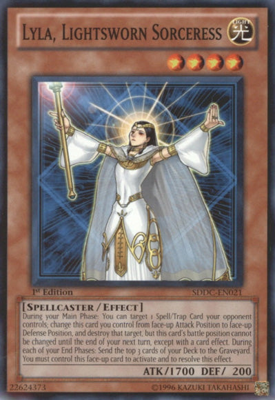 Lyla, Lightsworn Sorceress [SDDC-EN021] Common | Kessel Run Games Inc. 